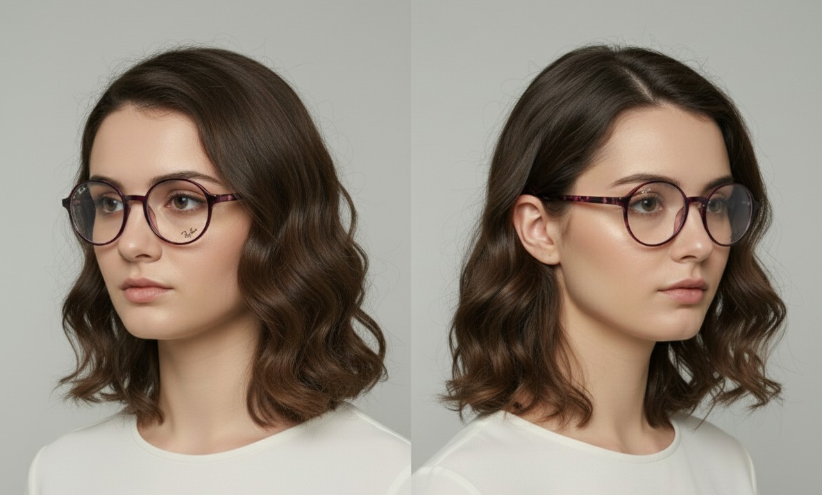 Ray ben Round shape, Blue cut Lenses - Image 2