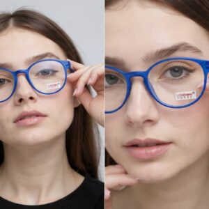 ROUND SHAPE TR90 BLUE